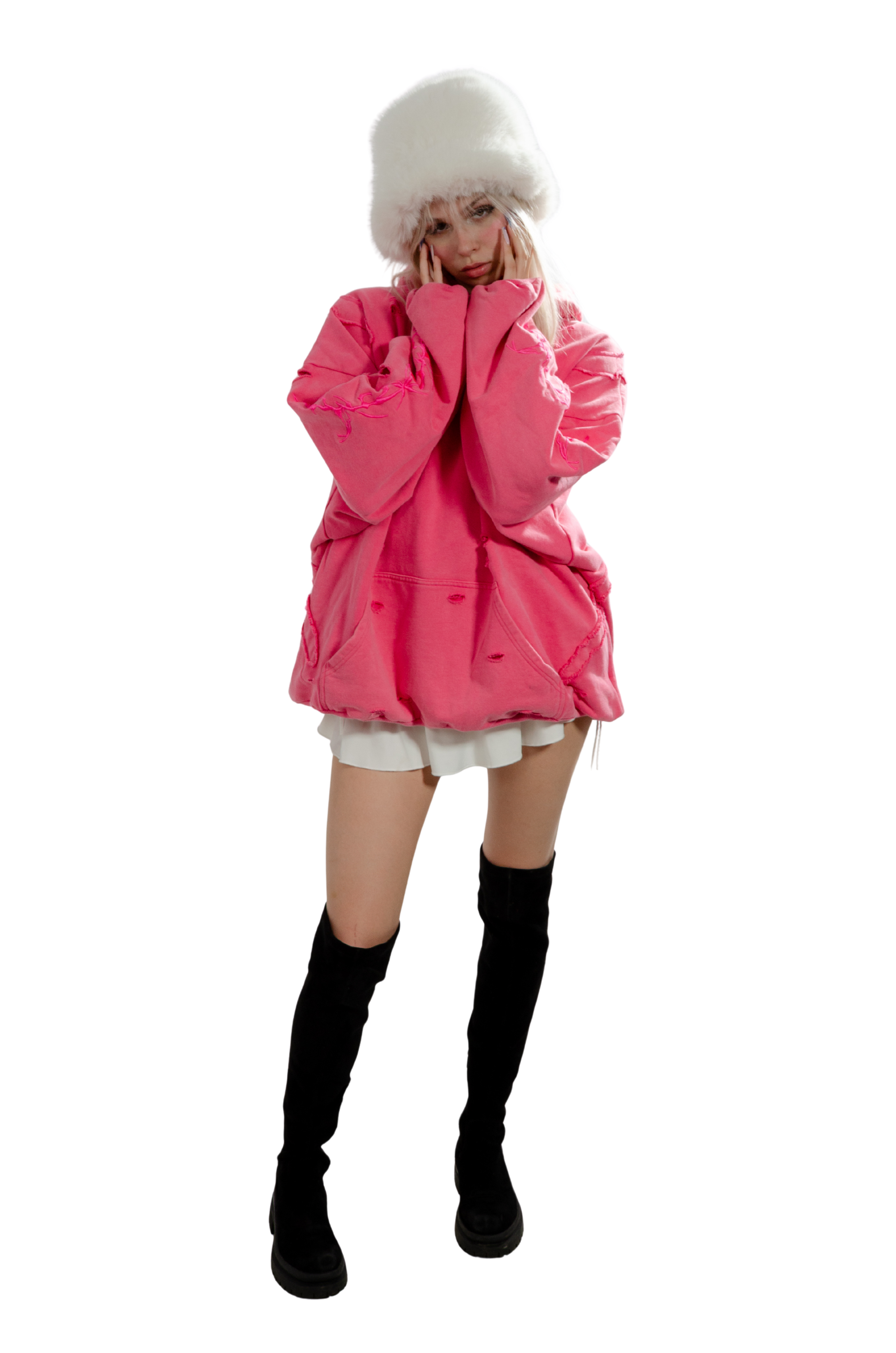 NOXERA // v1 PINK HOODIE (10 PIECES ONLY)